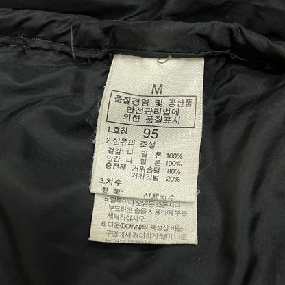 THE NORTH FACE ヌプシジャケット 700フィル ダウン メンズ Mサイズ（95）カーキ×ブラック #89