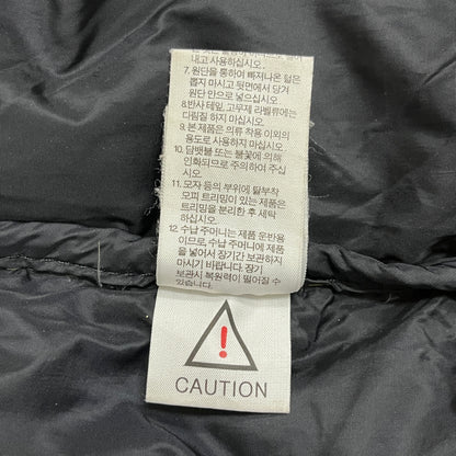 THE NORTH FACE ヌプシジャケット 700フィル ダウン メンズ Mサイズ（95）カーキ×ブラック #89