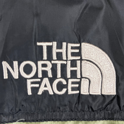 THE NORTH FACE ヌプシジャケット 700フィル ダウン メンズ Mサイズ（95）カーキ×ブラック #89