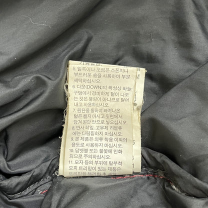 THE NORTH FACE ノースフェイス 700フィル ダウンジャケット Sサイズ（90） レッド×ブラック メンズ #90