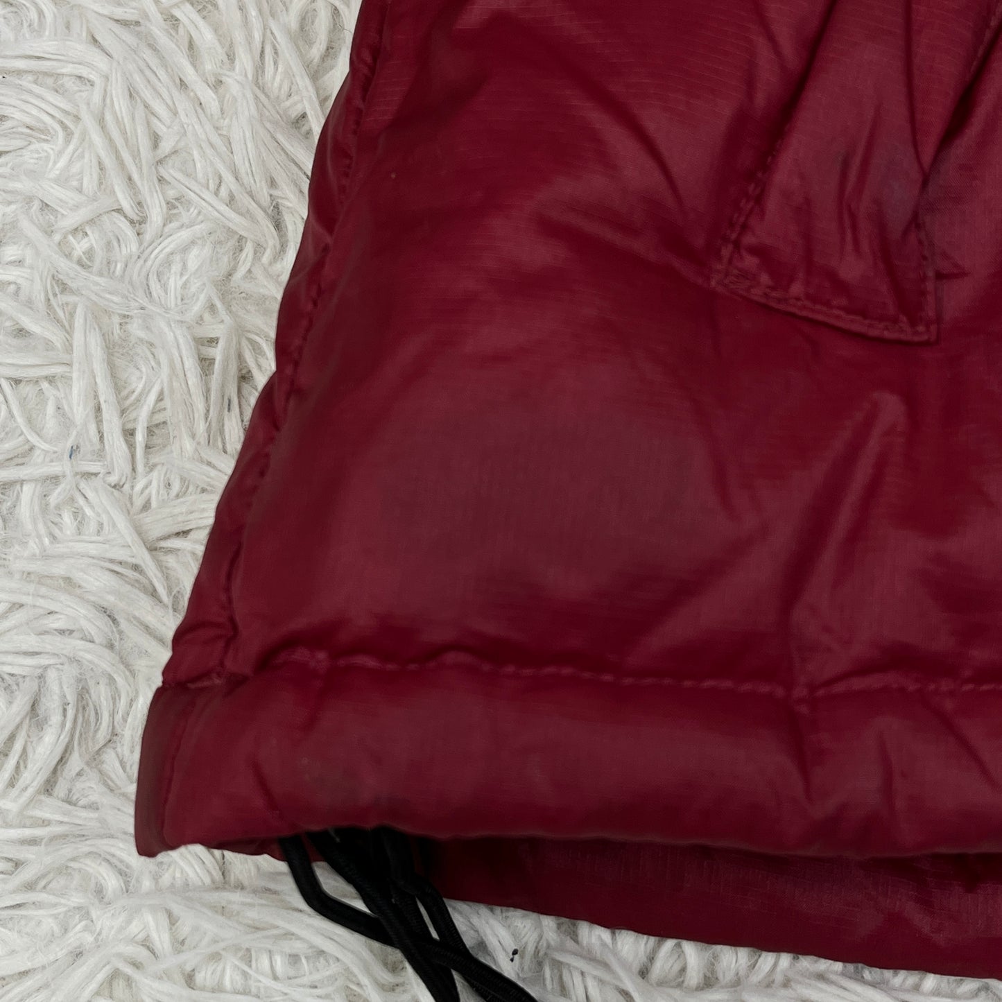 THE NORTH FACE ノースフェイス 700フィル ダウンジャケット Sサイズ（90） レッド×ブラック メンズ #90