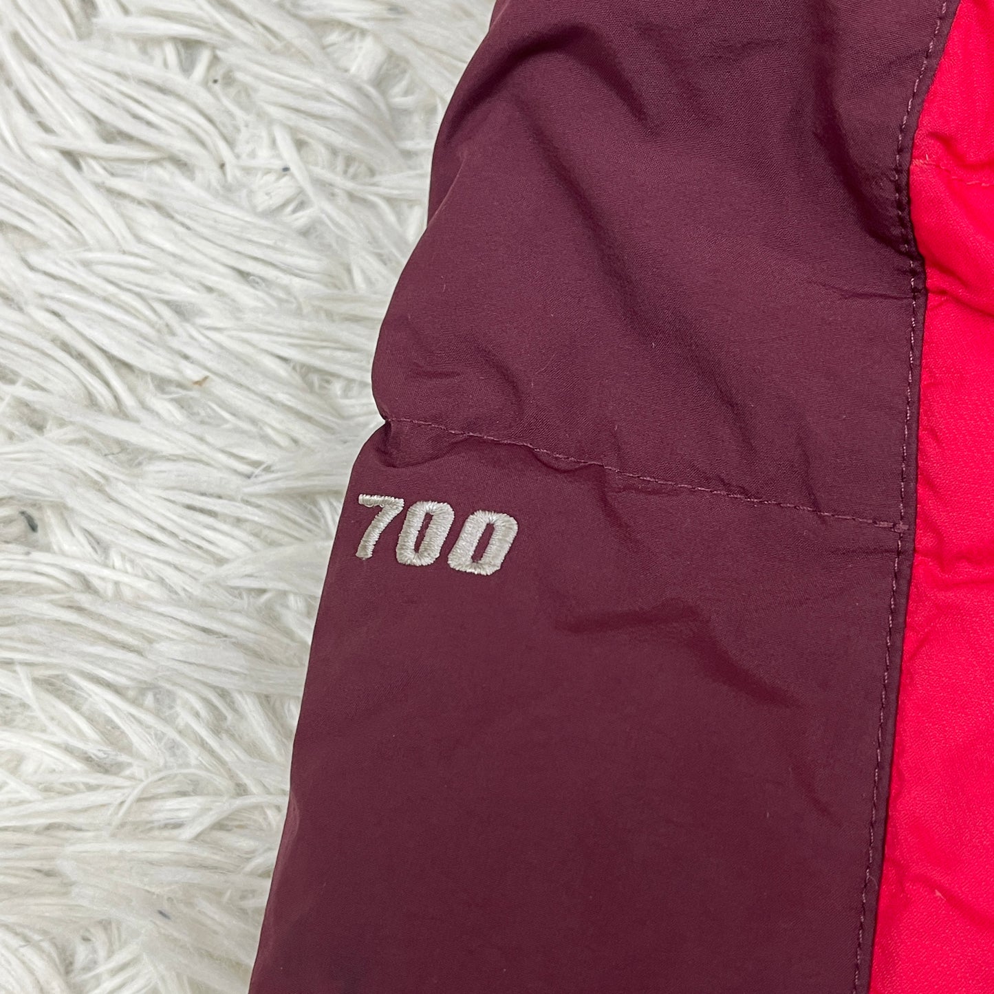 THE NORTH FACE ダウンジャケット 700フィル ハイベント メンズM（95） レッド系 NFJ1DD70 #91