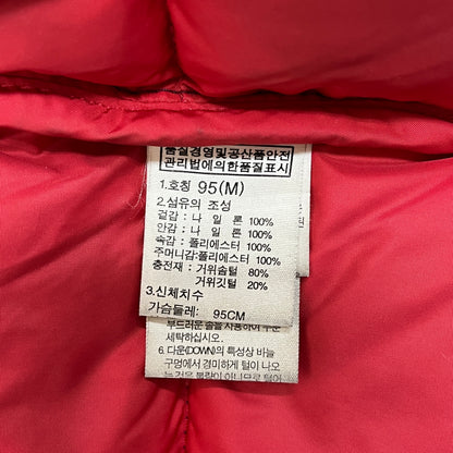 THE NORTH FACE ダウンジャケット 700フィル ハイベント メンズM（95） レッド系 NFJ1DD70 #91