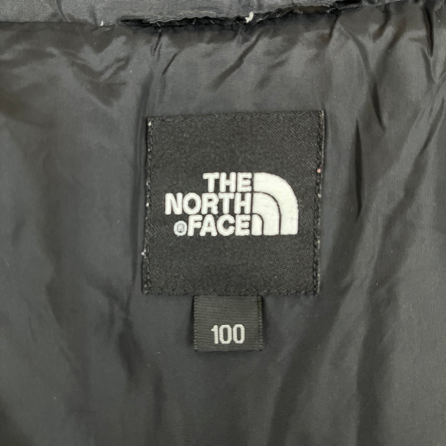 【美品・レディースXXL】THE NORTH FACE 600フィル ダウンジャケット ブラック 防寒 軽量 中綿 ノースフェイス #92