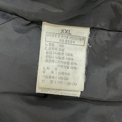 【美品・レディースXXL】THE NORTH FACE 600フィル ダウンジャケット ブラック 防寒 軽量 中綿 ノースフェイス #92