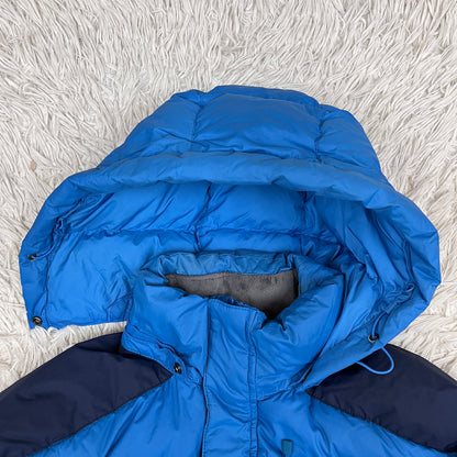 THE NORTH FACE ハイベント700 ダウンジャケット メンズ95(M) ブルー×ネイビー 700フィル フード着脱可 #94
