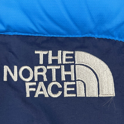 THE NORTH FACE ハイベント700 ダウンジャケット メンズ95(M) ブルー×ネイビー 700フィル フード着脱可 #94