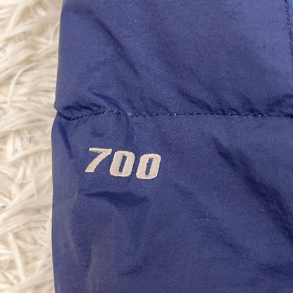 THE NORTH FACE ハイベント700 ダウンジャケット メンズ95(M) ブルー×ネイビー 700フィル フード着脱可 #94