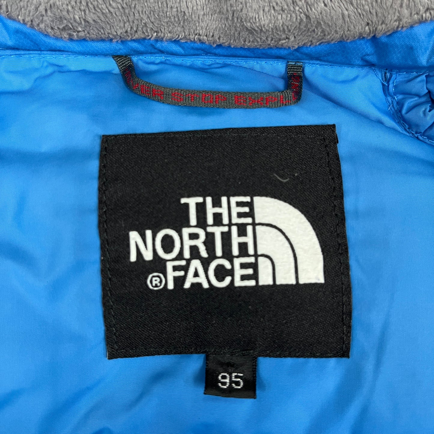 THE NORTH FACE ハイベント700 ダウンジャケット メンズ95(M) ブルー×ネイビー 700フィル フード着脱可 #94