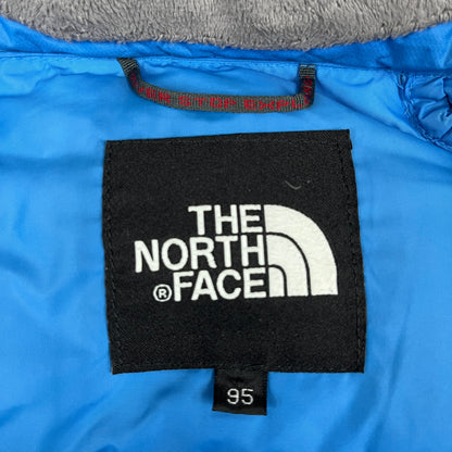 THE NORTH FACE ハイベント700 ダウンジャケット メンズ95(M) ブルー×ネイビー 700フィル フード着脱可 #94