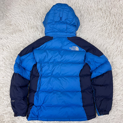 THE NORTH FACE ハイベント700 ダウンジャケット メンズ95(M) ブルー×ネイビー 700フィル フード着脱可 #94