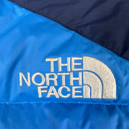 THE NORTH FACE ハイベント700 ダウンジャケット メンズ95(M) ブルー×ネイビー 700フィル フード着脱可 #94
