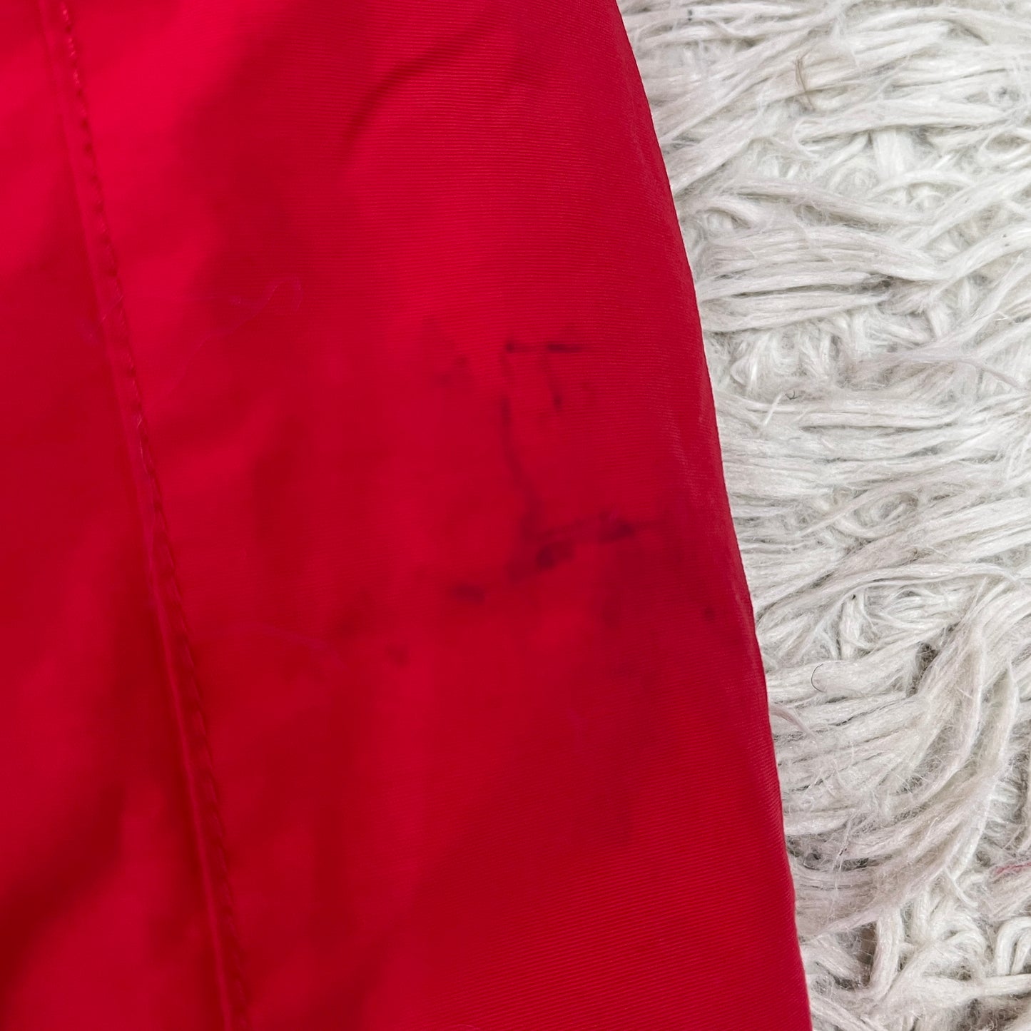 THE NORTH FACE｜レディース ダウンジャケット 600フィル｜90（L相当）レッド｜フード付き・防寒アウター #95