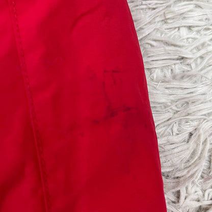 THE NORTH FACE｜レディース ダウンジャケット 600フィル｜90（L相当）レッド｜フード付き・防寒アウター #95