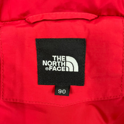 THE NORTH FACE｜レディース ダウンジャケット 600フィル｜90（L相当）レッド｜フード付き・防寒アウター #95