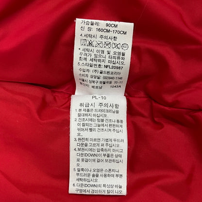 THE NORTH FACE｜レディース ダウンジャケット 600フィル｜90（L相当）レッド｜フード付き・防寒アウター #95