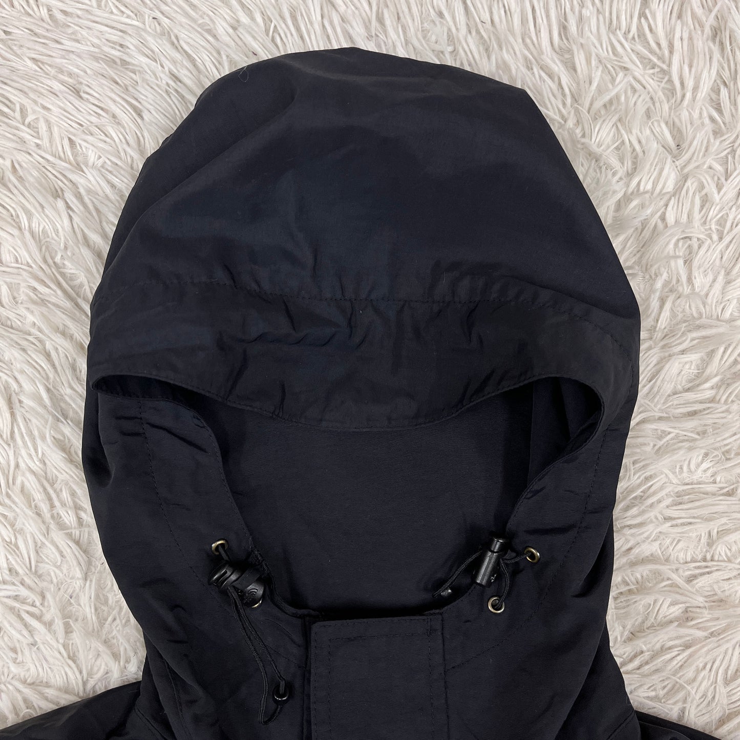 THE NORTH FACE マウンテンパーカー 95/Mサイズ ブラック 右袖補修あり メンズ アウトドア #97