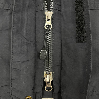 THE NORTH FACE マウンテンパーカー 95/Mサイズ ブラック 右袖補修あり メンズ アウトドア #97