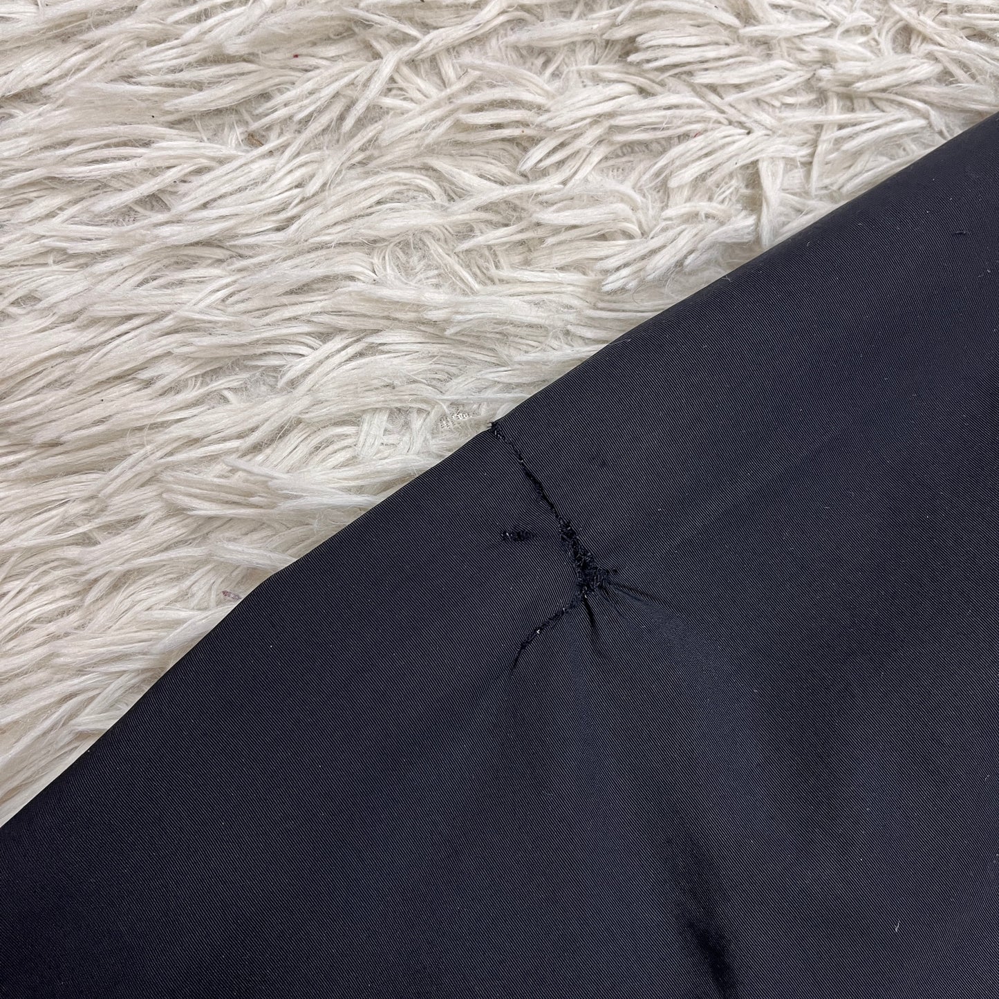 THE NORTH FACE マウンテンパーカー 95/Mサイズ ブラック 右袖補修あり メンズ アウトドア #97