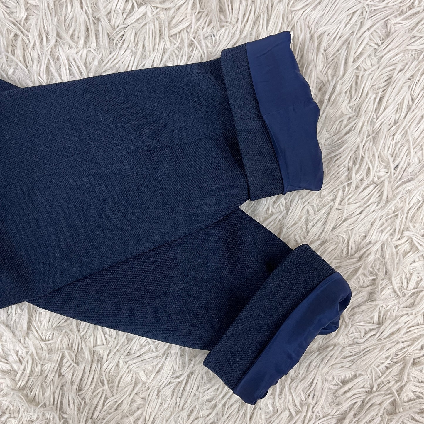 LANVIN SPORT（ランバン スポール）紺ブレジャケット メンズM ネイビー 2B ストレッチ 裏地切替 ポリエステル【2510-099】#99