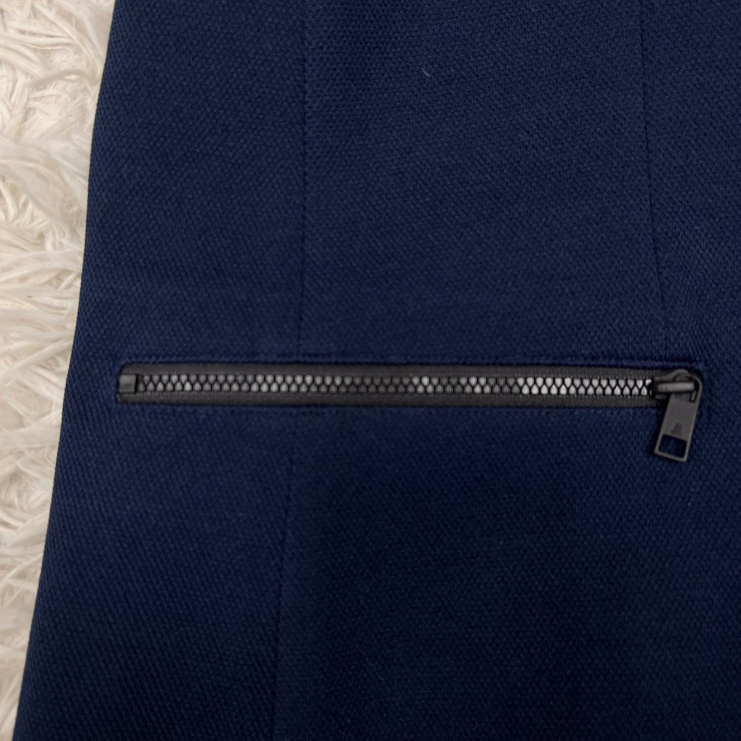 LANVIN SPORT（ランバン スポール）紺ブレジャケット メンズM ネイビー 2B ストレッチ 裏地切替 ポリエステル【2510-099】#99