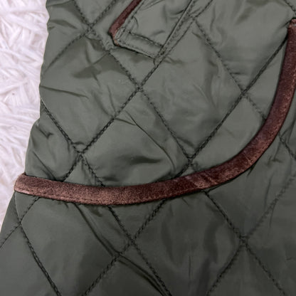 POLO RALPH LAUREN｜キルティングジャケット コーデュロイレザーパッチ付き メンズS #104