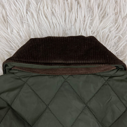 POLO RALPH LAUREN｜キルティングジャケット コーデュロイレザーパッチ付き メンズS #104