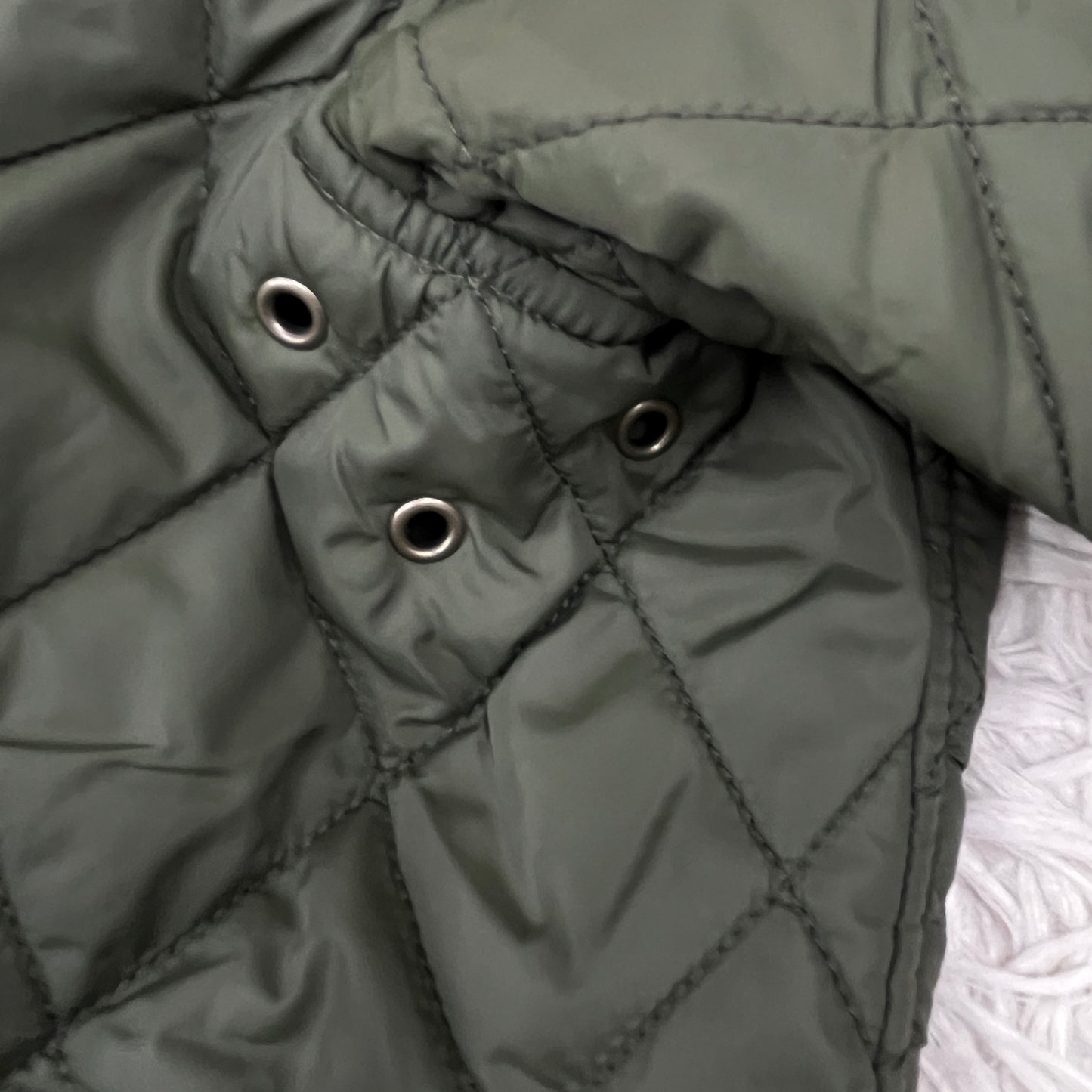 POLO RALPH LAUREN｜キルティングジャケット コーデュロイレザーパッチ付き メンズS #104