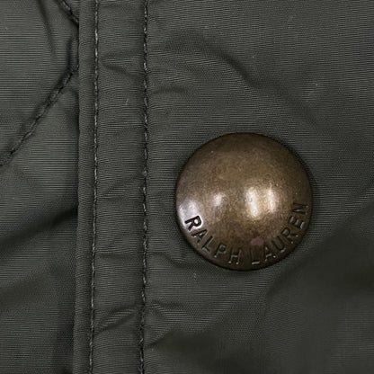 POLO RALPH LAUREN｜キルティングジャケット コーデュロイレザーパッチ付き メンズS #104