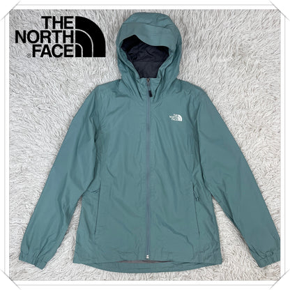THE NORTH FACE DRYVENT フード付きジャケット レディースS グリーン #107