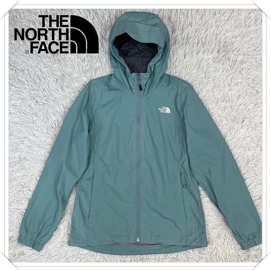 THE NORTH FACE DRYVENT フード付きジャケット レディースS グリーン #107