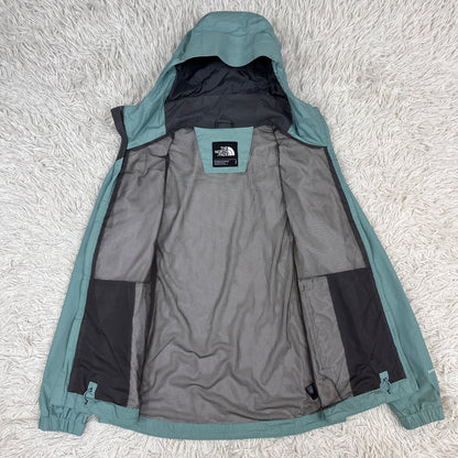 THE NORTH FACE DRYVENT フード付きジャケット レディースS グリーン #107