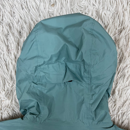 THE NORTH FACE DRYVENT フード付きジャケット レディースS グリーン #107