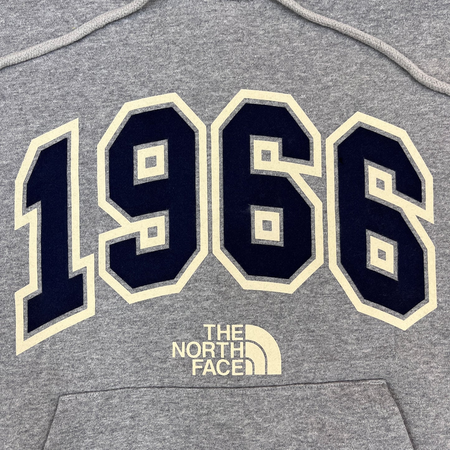 THE NORTH FACE White Label 1966 ロゴ フード プルオーバーパーカー グレー メンズ M（95）#111