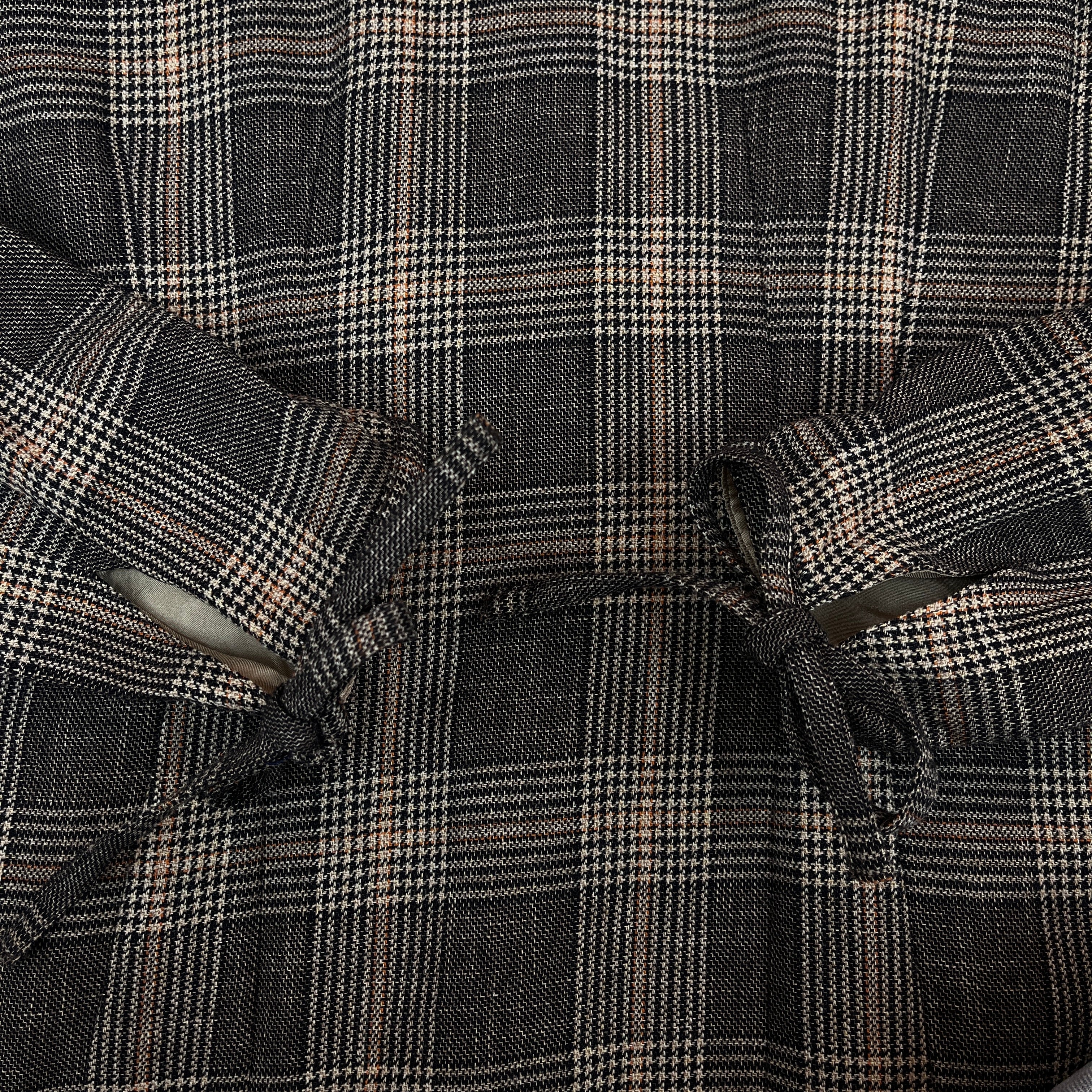 Acne Studios チェック柄 ウール混 ワンピース ブラウン系 サイズ36