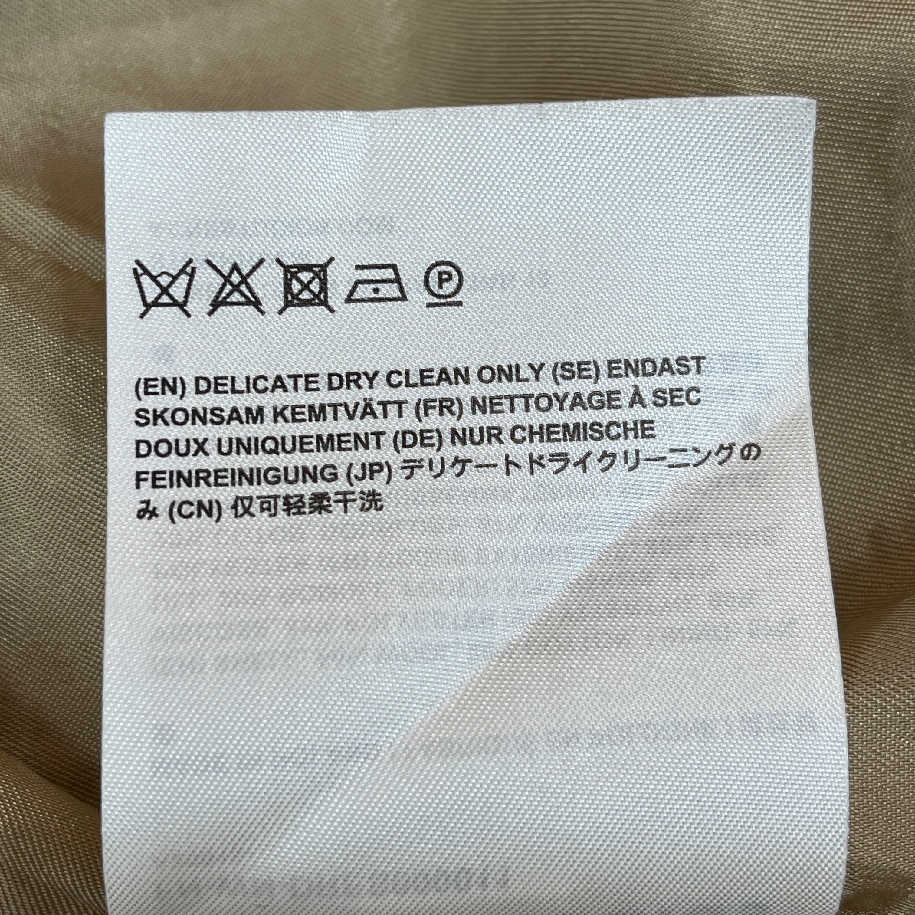 Acne Studios チェック柄 ウール混 ワンピース ブラウン系 サイズ36