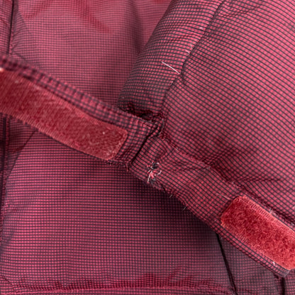 THE NORTH FACE キッズ ハイベント ダウンジャケット ボルドー 110 フード付き 防水透湿 #116