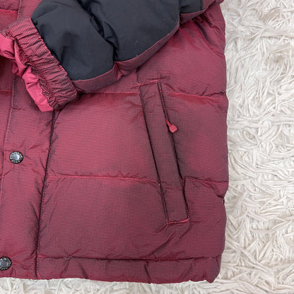 THE NORTH FACE キッズ ハイベント ダウンジャケット ボルドー 110 フード付き 防水透湿 #116