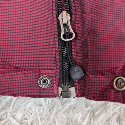 THE NORTH FACE キッズ ハイベント ダウンジャケット ボルドー 110 フード付き 防水透湿 #116