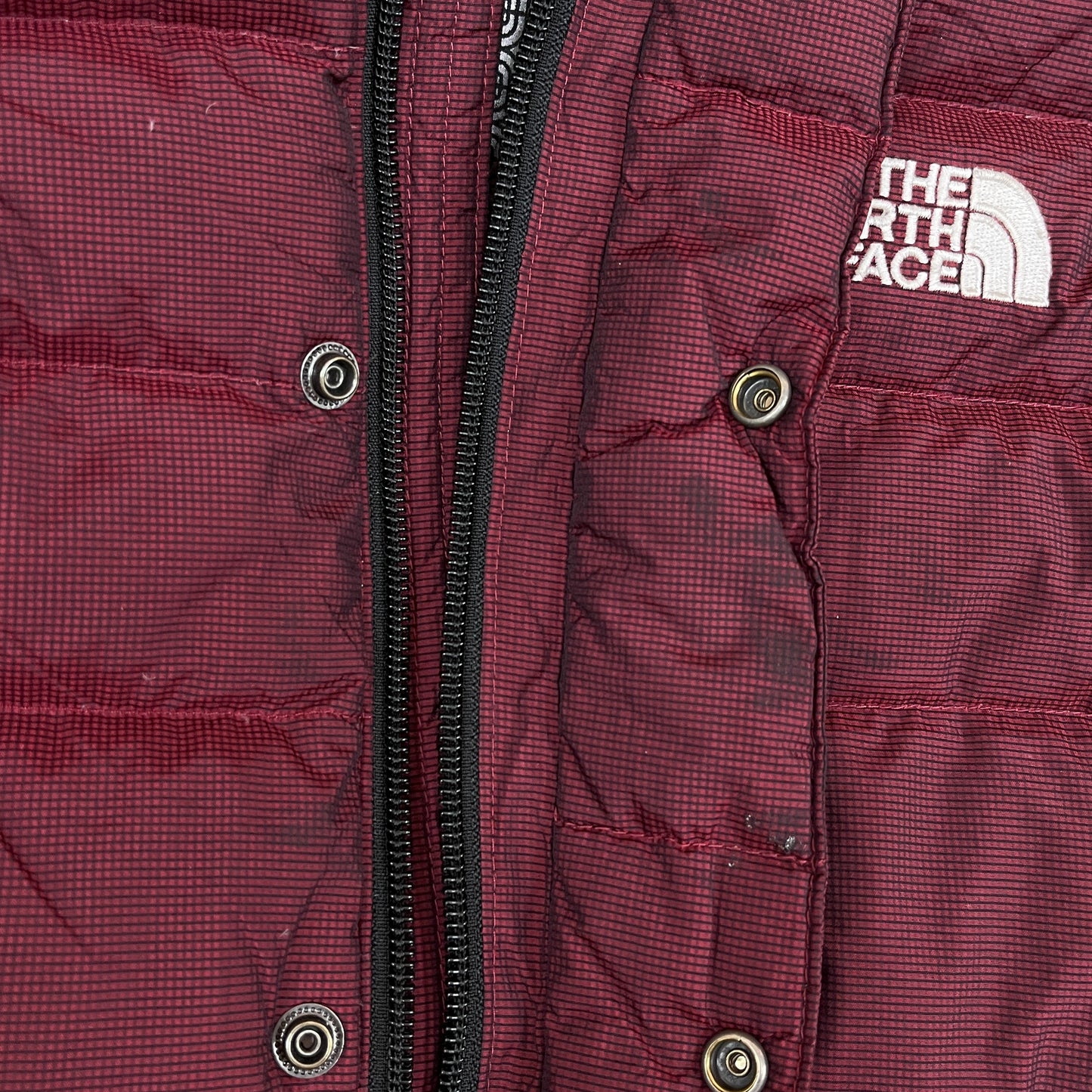 THE NORTH FACE キッズ ハイベント ダウンジャケット ボルドー 110 フード付き 防水透湿 #116