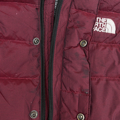 THE NORTH FACE キッズ ハイベント ダウンジャケット ボルドー 110 フード付き 防水透湿 #116