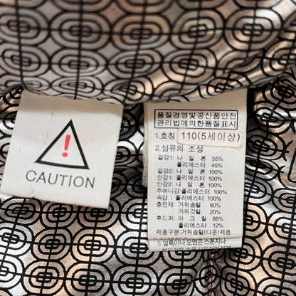 THE NORTH FACE キッズ ハイベント ダウンジャケット ボルドー 110 フード付き 防水透湿 #116