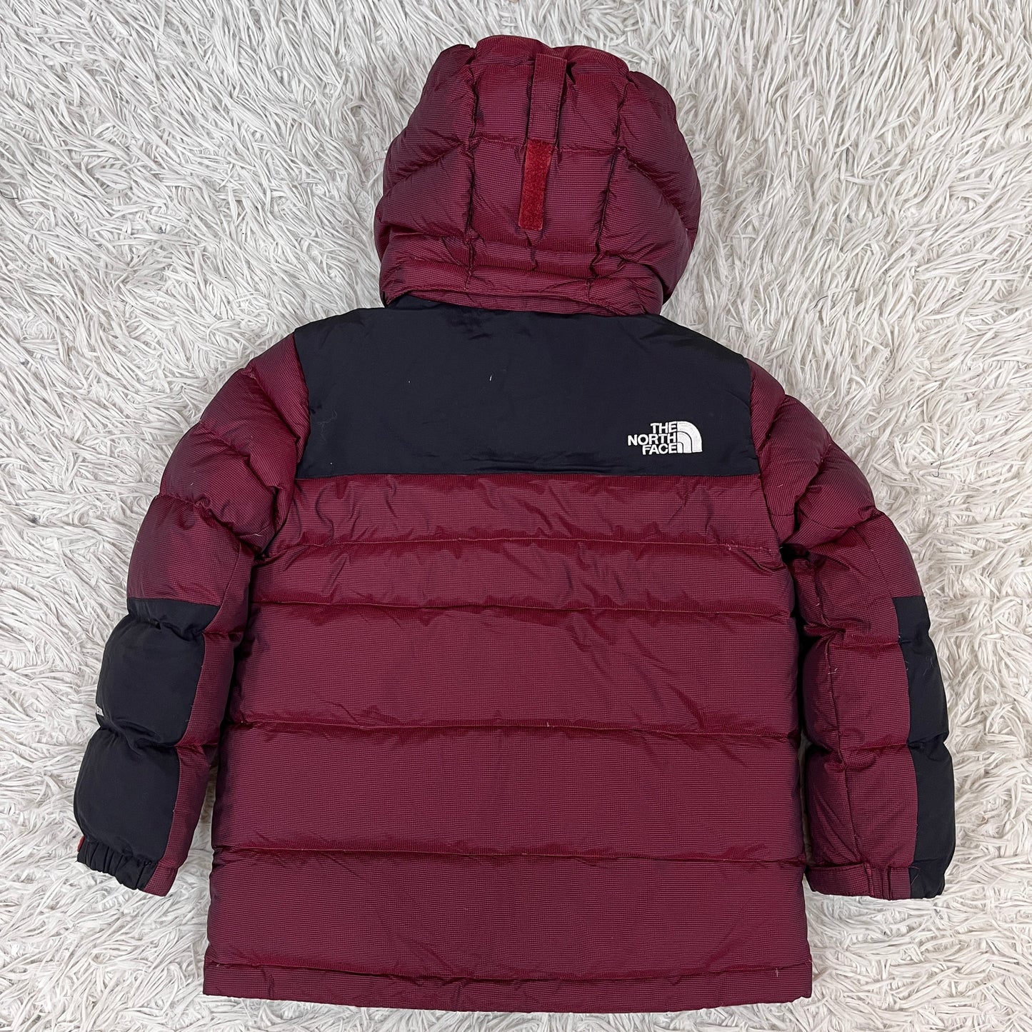 THE NORTH FACE キッズ ハイベント ダウンジャケット ボルドー 110 フード付き 防水透湿 #116