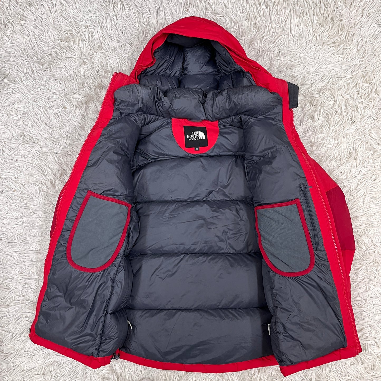 THE NORTH FACE バルトロ ダウンジャケット レッド レディース M（85）HyVent 防水透湿 #118