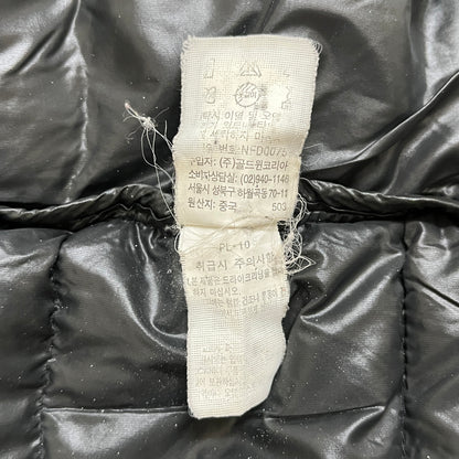 【THE NORTH FACE】極暖 800フィル ダウンジャケット 100 (L) ブラック アウトドア/タウンユース ザ・ノース・フェイス #119