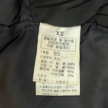 【THE NORTH FACE】 700フィル ヌプシ ダウンベスト 85 (XS) パープル×ブラック ノースフェイス グースダウン #120