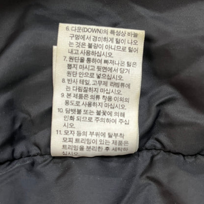 【THE NORTH FACE】 700フィル ヌプシ ダウンベスト 85 (XS) パープル×ブラック ノースフェイス グースダウン #120