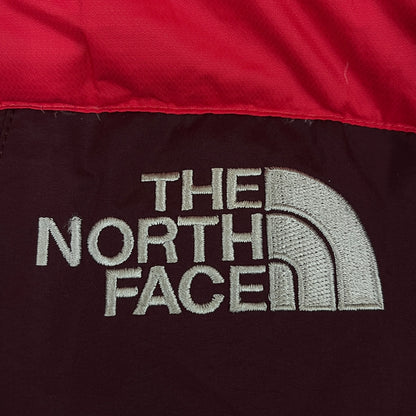 THE NORTH FACE ノースフェイス HYVENT グースダウンジャケット メンズ 105(XL) レッド フード着脱可 NFJ1DD70 #122