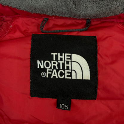 THE NORTH FACE ノースフェイス HYVENT グースダウンジャケット メンズ 105(XL) レッド フード着脱可 NFJ1DD70 #122