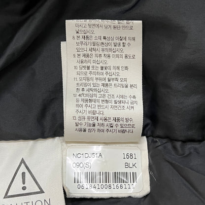 【THE NORTH FACE】ザ・ノース・フェイス ロングダウンコート ドライベント ベンチコート ブラック メンズ S/90 NC1DJ51A ダウンジャケット #123